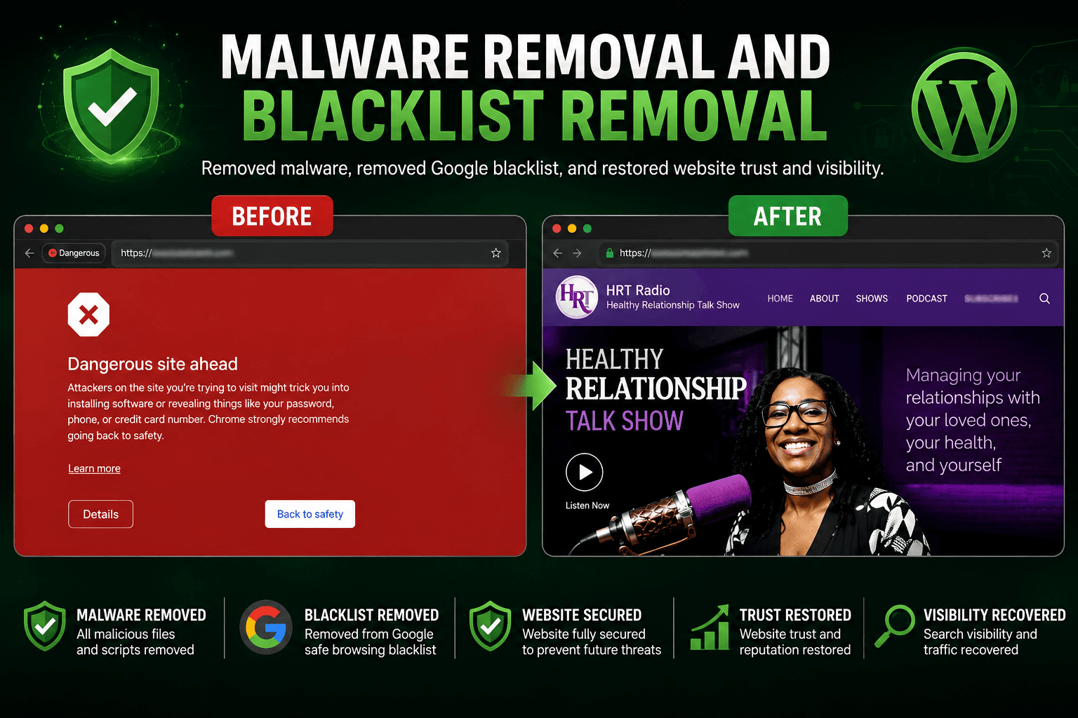 Google Blacklist Removal Case Study