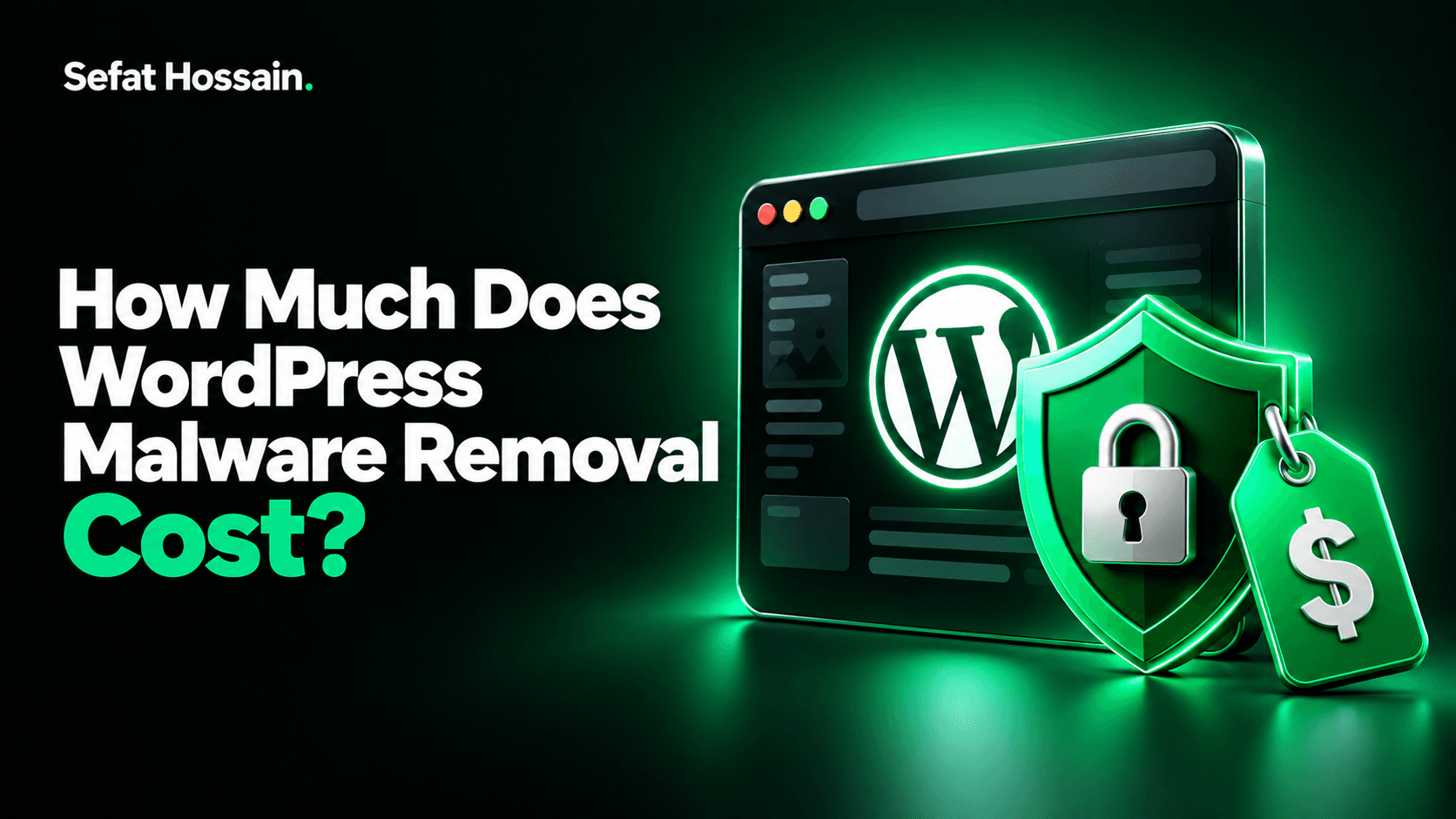 How much does it cost to remove malware from a WordPress site?
