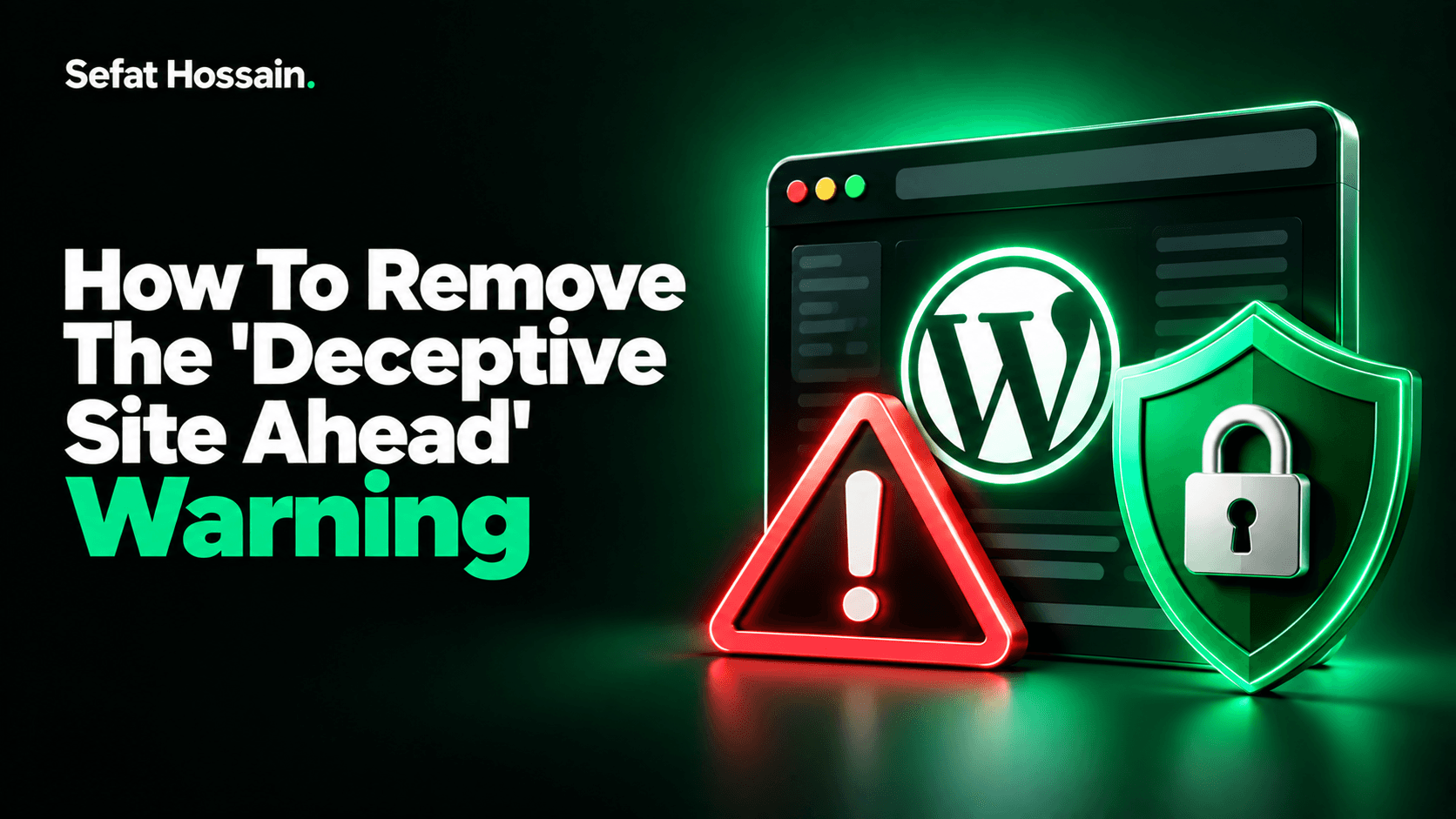 How to remove the “Deceptive site ahead” warning on WordPress