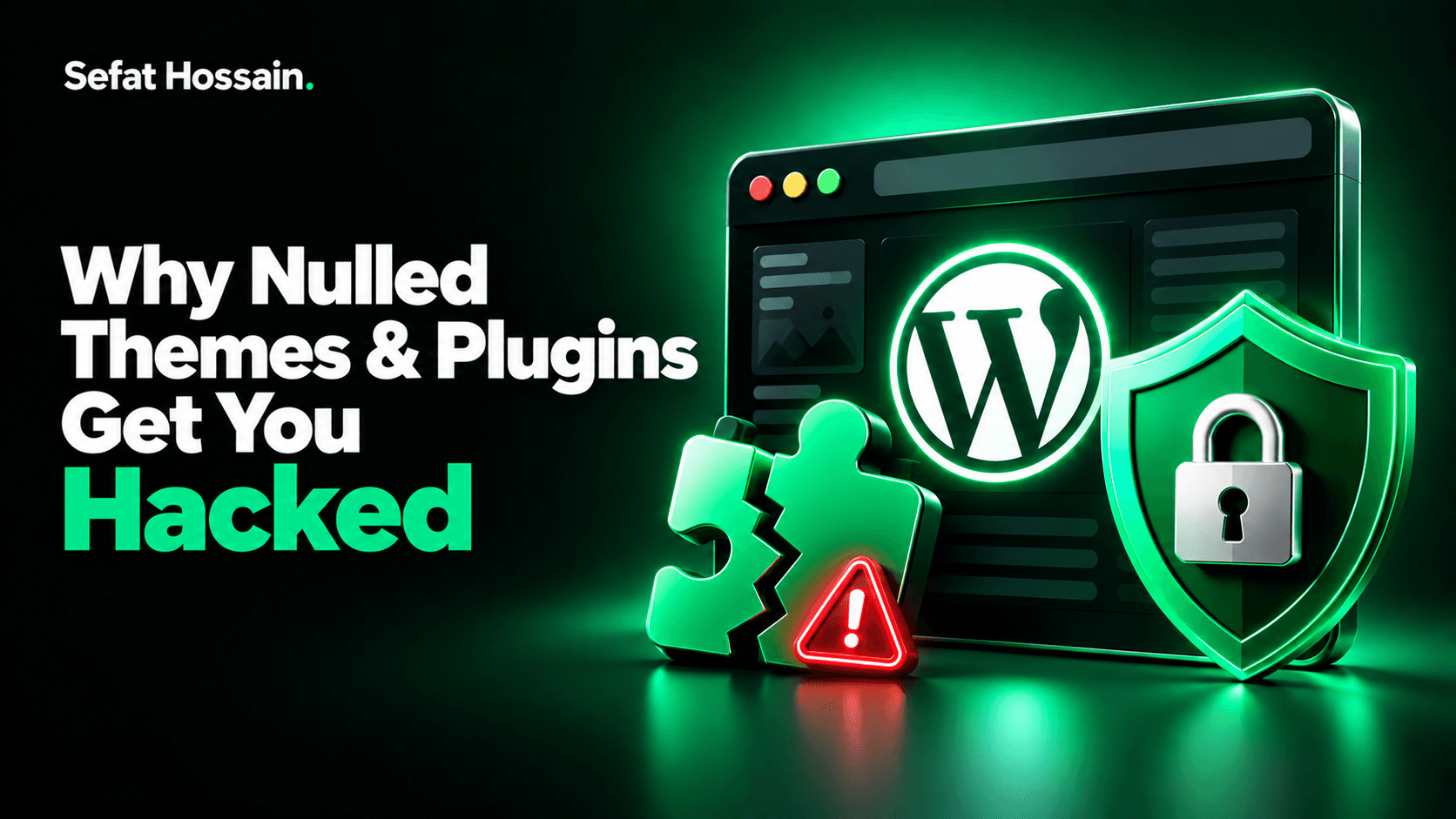 Why nulled themes and plugins get you hacked